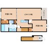 桜井線<万葉まほろば線>/櫟本駅 徒歩7分 2階 築浅 2LDKの間取り