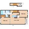 桜井線<万葉まほろば線>/櫟本駅 徒歩19分 2階 1年未満 2LDKの間取り
