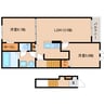 桜井線<万葉まほろば線>/櫟本駅 徒歩8分 2階 1年未満 2LDKの間取り