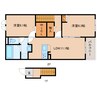 桜井線<万葉まほろば線>/櫟本駅 徒歩17分 2階 建築中 2LDKの間取り