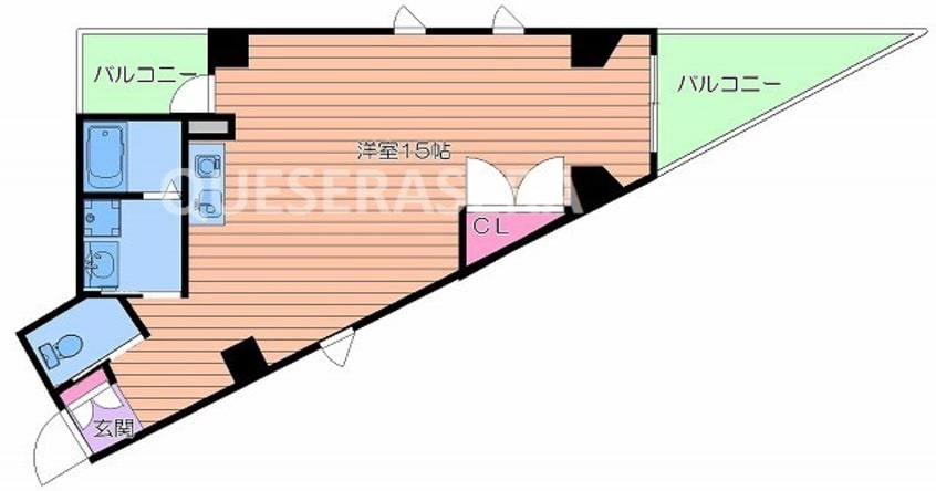 間取図 クレセントコート