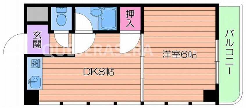 間取図 モリビル京橋