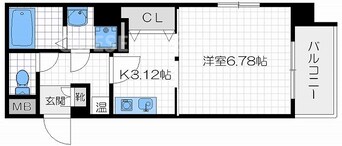 間取図 メゾン・ド・ヴィレ都島