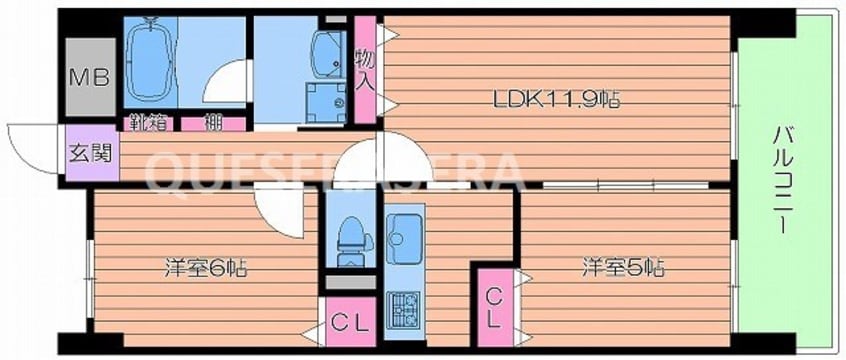 間取図 ｒａｆｆｉｎｅ　ｒｅｓｉｄｅｎｃｅ