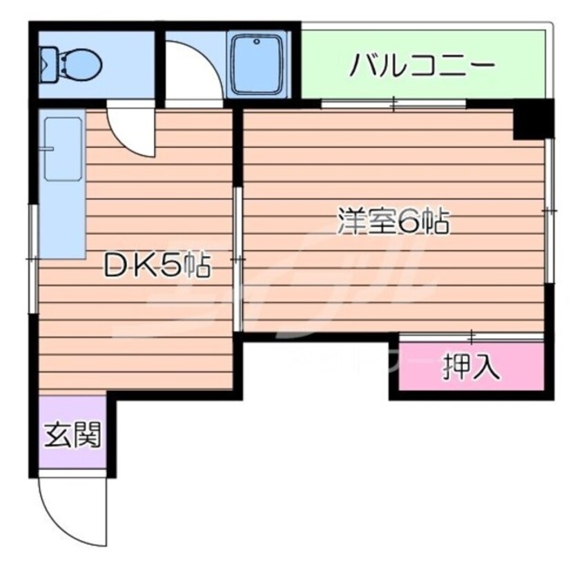 間取図 ルナブランカ都島