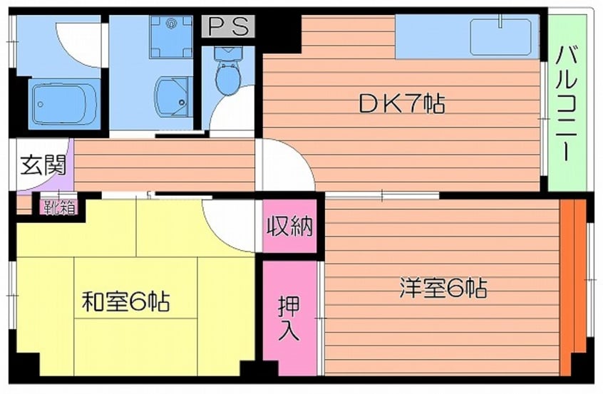 間取図 都島岡本マンション
