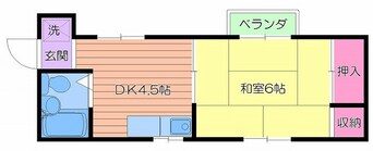 間取図 第三双葉荘