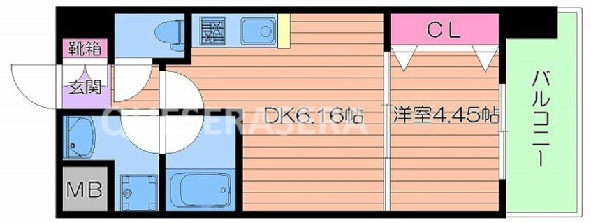 間取図 ＰＲＥＧＩＯ都島