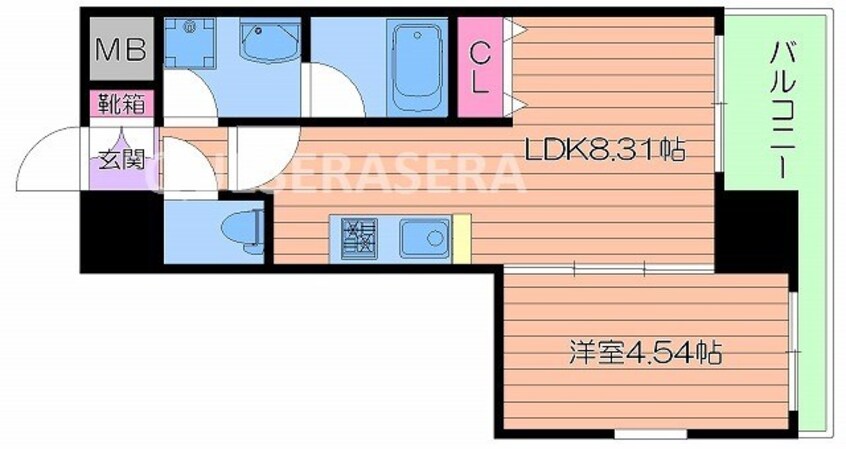 間取図 ＰＲＥＧＩＯ都島