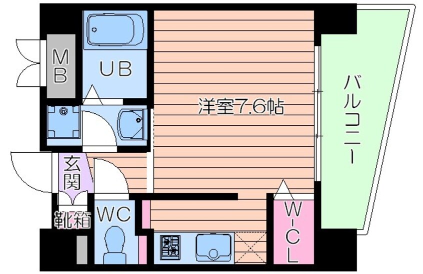 間取図 ウィスタリア京橋