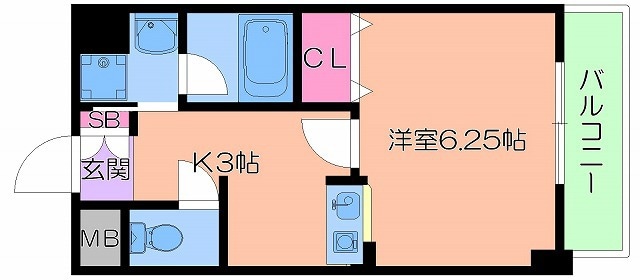 間取り図 ジュネス関目高殿