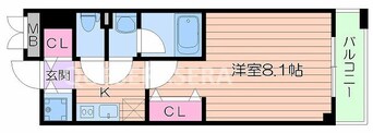 間取図 エスティメゾン京橋