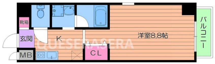 間取図 イーストクレセント