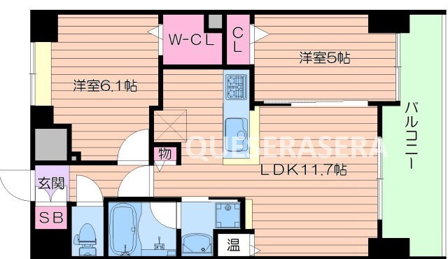 間取り図 グラマシー京橋