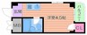 ｃｏｌｌｅｃｔｉｏｎ城北Ⅰ 1Rの間取り