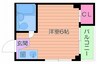 ｃｏｌｌｅｃｔｉｏｎ城北Ⅰ 1Rの間取り