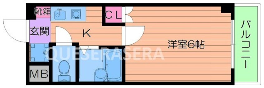 間取図 プロムナード都島