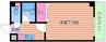 グランエトワール 1Kの間取り