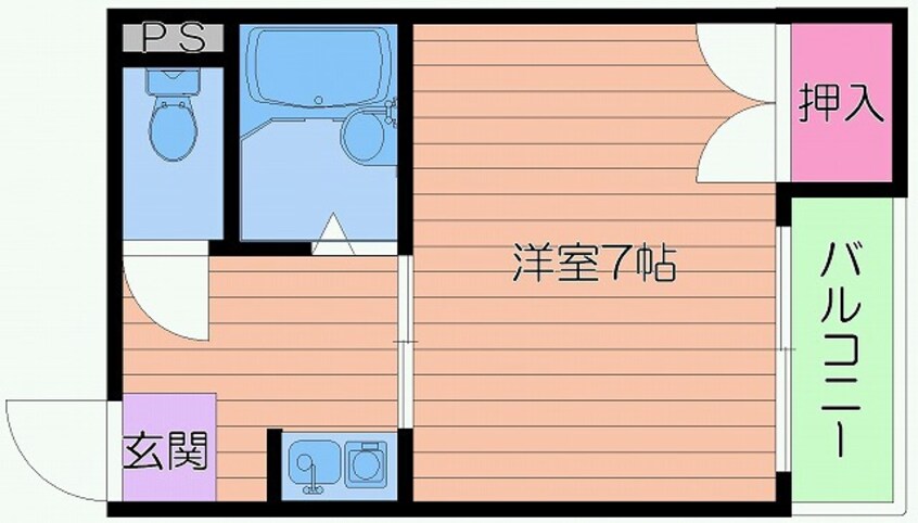 間取図 アメニティ関目