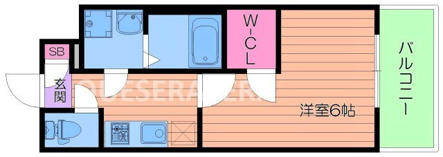 間取り図 エスリード大阪城