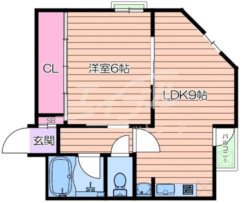 間取図 トーヨーコーポ