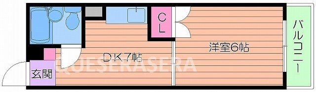 間取り図 メゾンドール都島