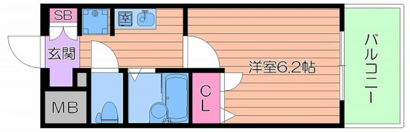 間取図 エスリード京橋ステーションプラザ