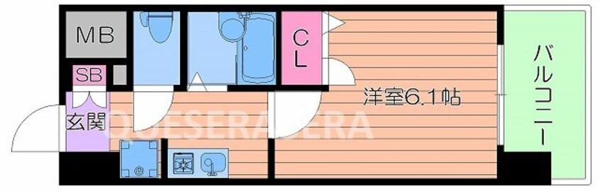 間取図 エスリード京橋ステーションプラザ