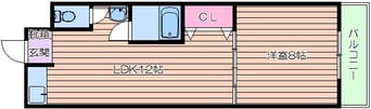 間取図 シャルマン桜宮