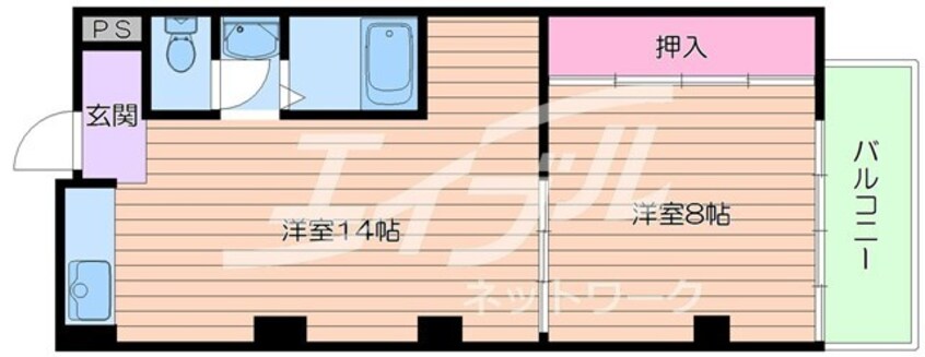 間取図 桜宮ハイツ