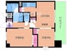 エステムプラザ京橋Ⅲリベルタ 1DKの間取り