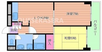 間取図 クレアコート