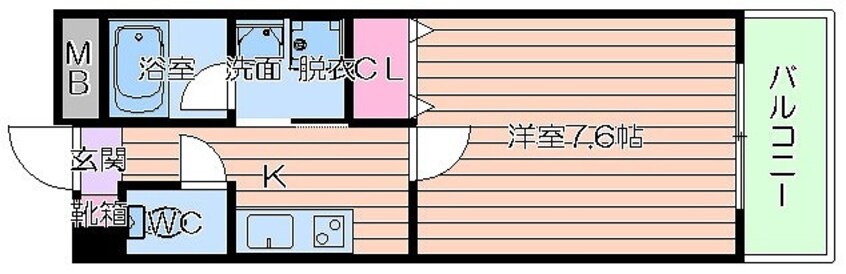 間取図 オルゴグラート鶴見