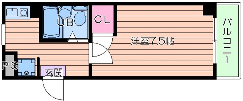 間取図 フルーレゾン都島