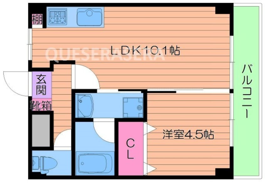 間取図 コーエイハイツ