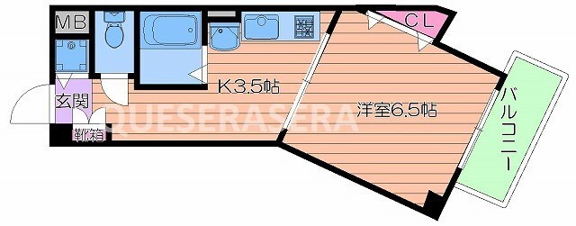 間取り図 メビウスハウス