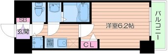 間取図 プレサンス北浜パレス