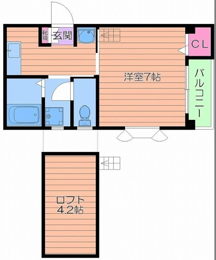 間取図 コンフォートワン