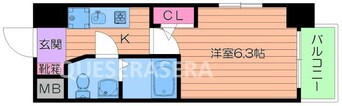 間取図 エスリード京橋Ⅲ番館