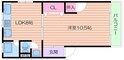 都島コーポラスの間取図