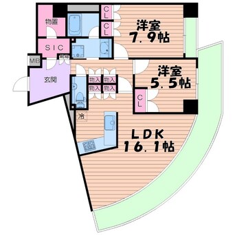 間取図 タワーレジデンス