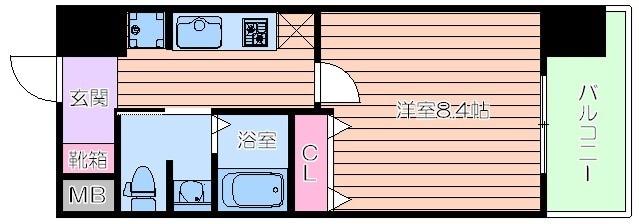 間取り図 グランカーサ梅田北