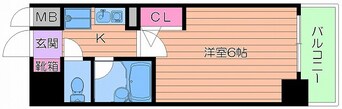 間取図 エスリード大阪城北