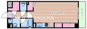 間取図 Ciel・D東梅田