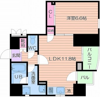 間取図 プレサンスNEO中之島公園
