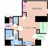 プレサンスNEO中之島公園 1LDK+Sの間取り