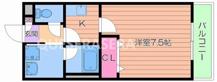 間取図 サンバニー都島