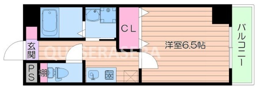 間取図 ロイヤルクイーンズパーク関目