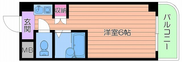間取り図 インターナショナル関目