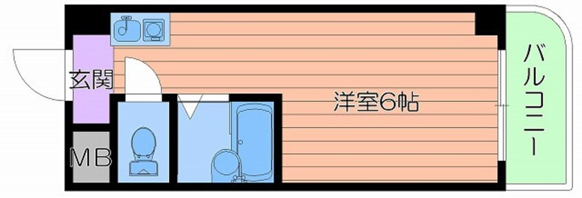 間取図 インターナショナル関目